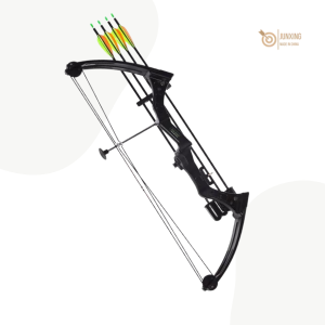 Junxing M110 Compound Bow with Aluminum Arrow and Arrow Rest